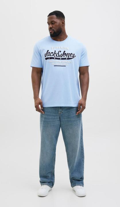 Immagine prodotto Jack & Jones Jjelogo Tee Ss O-Neck 2 Col Aw24 S Pls (5XL)