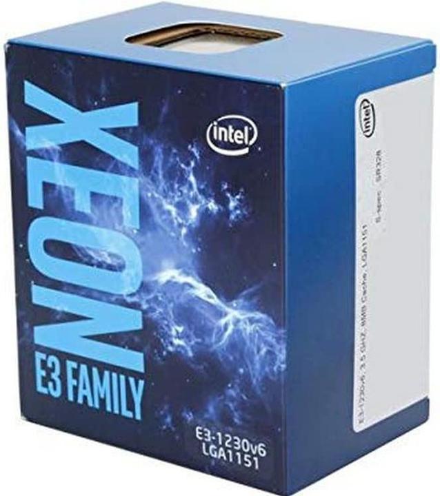 Produktbild Intel Xeon Quad Core E3-1230v, 3.5GHz, Kaby (LGA 1151, 3.50 GHz, 4 -Core)