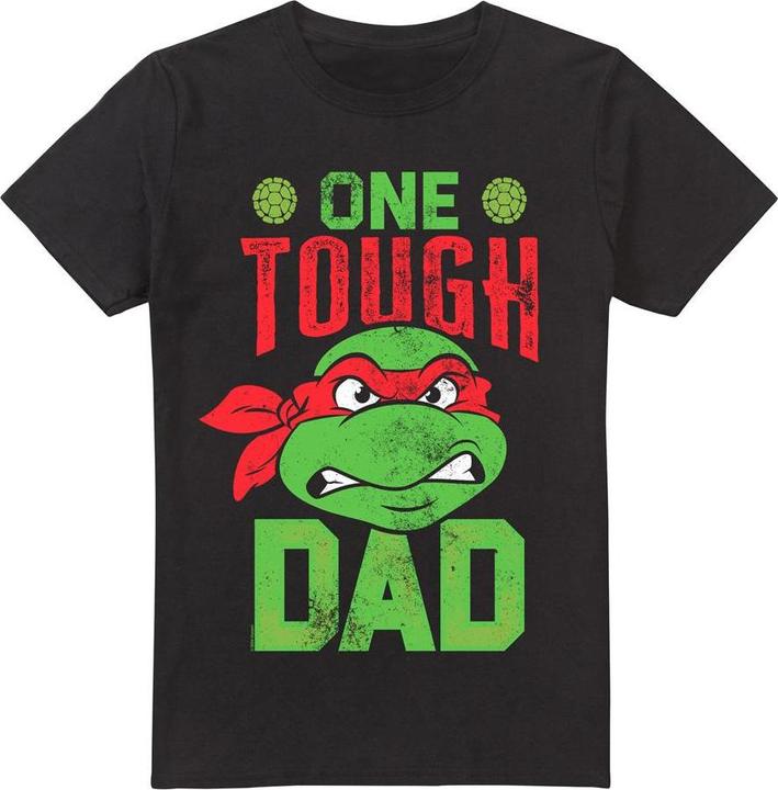 Actual product image Teenage Mutant NT Mens One Tough Dad Fathers Day T-Shirt (XXL)