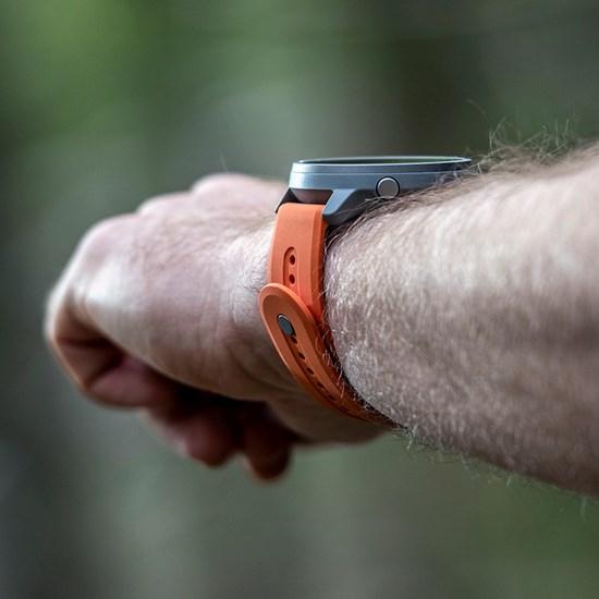Produktbild Suunto 24 ATH7 Silicone Strap Granite ORA S+M (24 mm, Silikon)