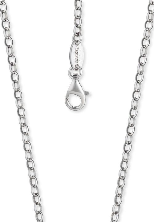 Actual product image Engelsrufer Anchor chain silver (925 silver rhodium-plated, 90 cm)