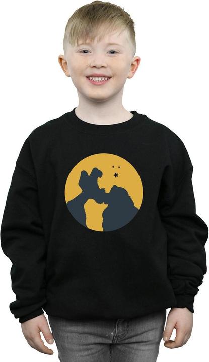 Actual product image Disney Boys Lady And The Tramp Moonlight Kiss Sweatshirt (128)