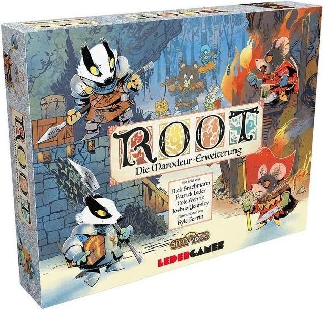 Actual product image Spielworxx SPWD0010 - Root - The Marauders, board game for 1-4 players, ages 10 and up (EN expansion) (German)