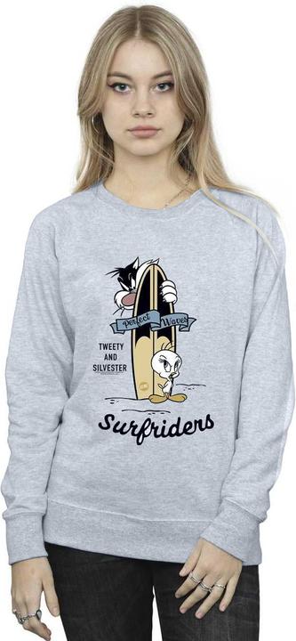 Image du produit Looney Tunes - Sweat TWEETY AND SYLVESTER PERFECT WAVES - Femme (M)
