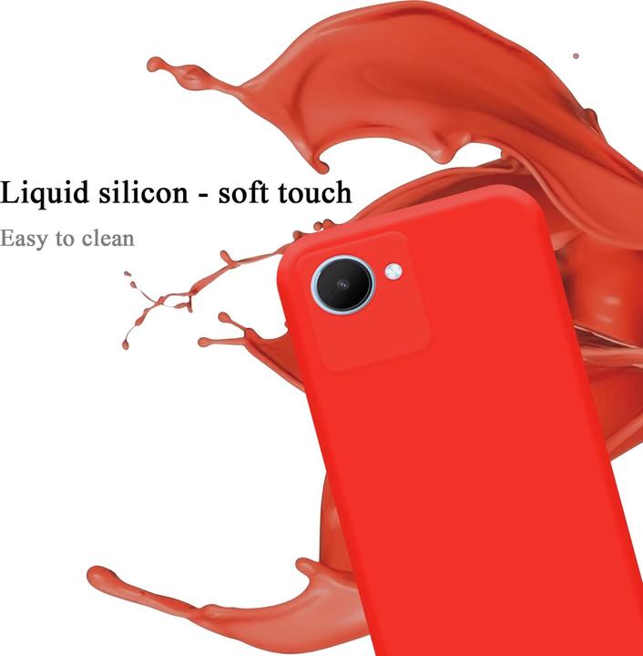 Produktbild Cadorabo TPU Liquid Silicone Case Hülle für Realme C30 / Narzo 50i PRIME (Realme Narzo 50i Prime, Nokia C30)