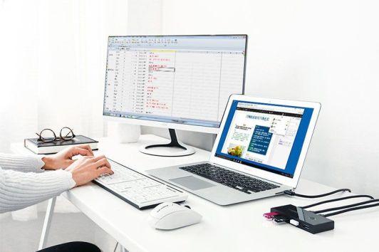 Immagine prodotto Ugreen Scatola per interruttori di condivisione 30768B, USB 3.0
