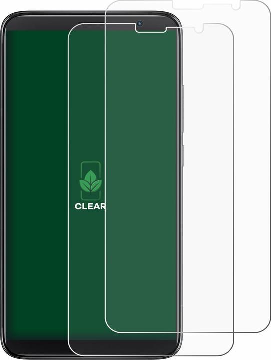 Produktbild ScreenLeaf Schutzfolie nachhaltiger Displayschutz Displayschutzfolie Folie Klar Transparent (2 Stück, TCL 403)
