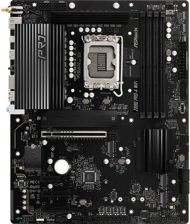 Produktbild AsRock Z890 Pro-A WiFi (LGA 1851, Intel Z890, ATX)