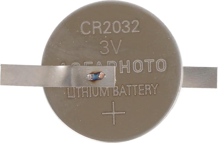 Produktbild AccuCell CR2032 Lithium Marken Batterie mit Lötfahnen in Z-Form (CR2032, 210 mAh)