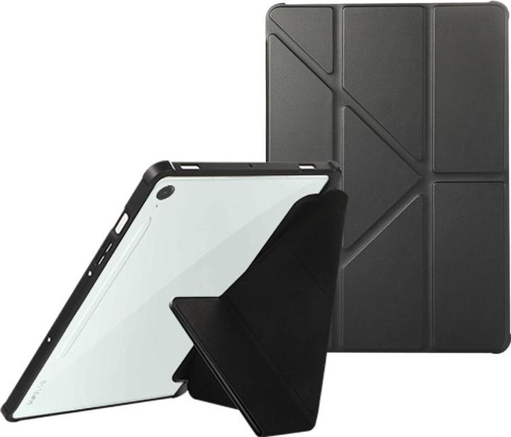 Produktbild No Name Etui Stand Samsung Tab S10+ czarne /black (Samsung Galaxy Tab S10+)