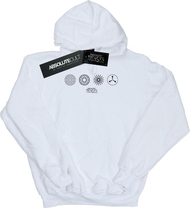 Produktbild Fantastic Beasts Circular Icons Kapuzenpullover (XL)