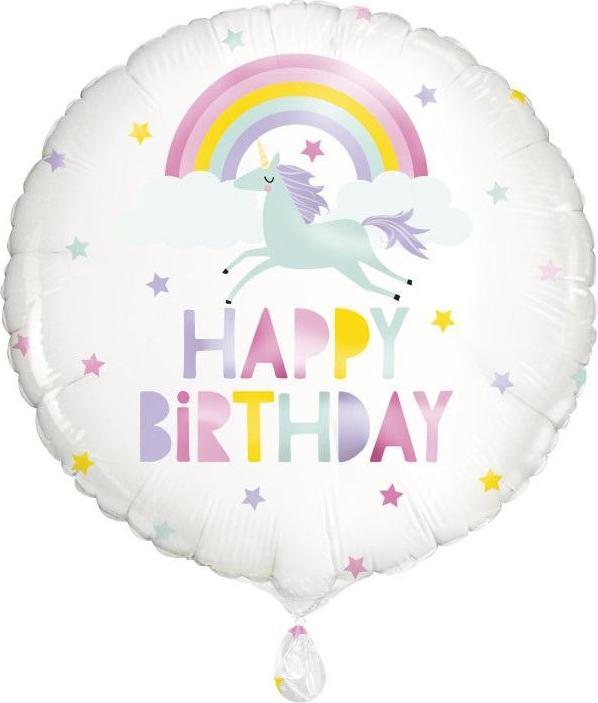 Image du produit Unique Party Rond BallonManchons Film Anniversaire