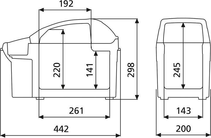 Actual product image Dometic Bordbar TB 08 (8 l)