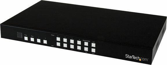 StarTech 4x4 HDMI Matrix Switch mit Bild und Bild Multiviewer o. Videowand - Digital Signage Controller