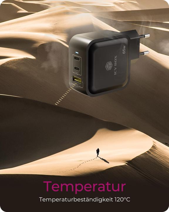 Actual product image Icy Box IB-PS1030-PD (65 W)