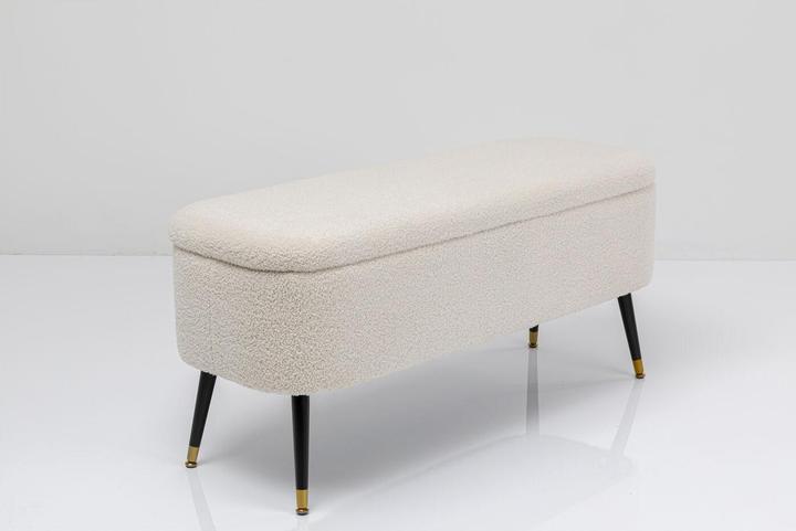 Produktbild Kare Design Truhenbank Rico Weiss (109 cm)