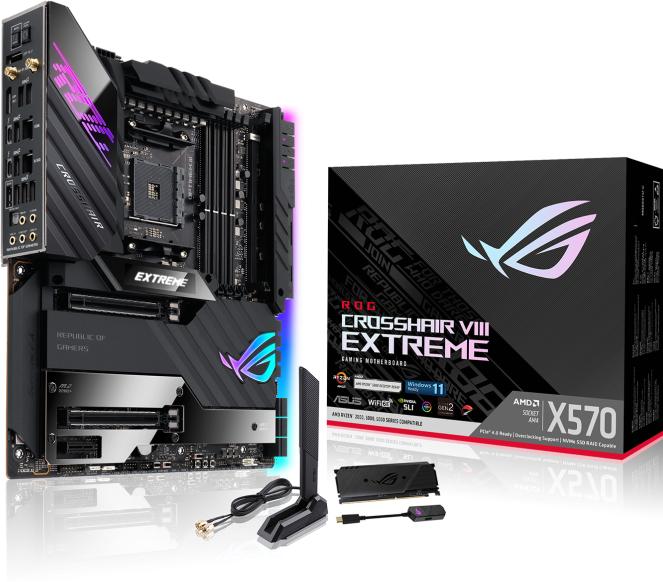 Produktbild ASUS ROG Crosshair VIII Extreme ROG (AM4, AMD X570, E-ATX, ATX)