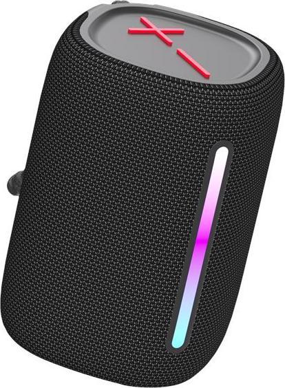 Produktbild Forever Bluetooth Lautsprecher BS-10 LED schwarz (5 h, Stromversorgung über USB)