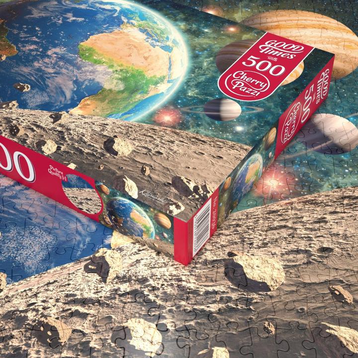 Actual product image Cherry Pazzi Puzzle 500 pieces - View from the Moon (500 pieces)