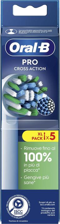 Immagine prodotto Braun Oral-B CrossAction Testine Di Ricambio Pro Cross Action, 5 Testine (5 x)