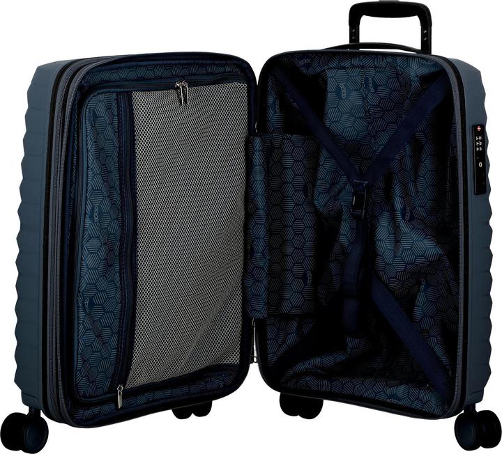 Actual product image Jump Xwave 4-wheel cabin trolley 55 cm with stretch fold (35 l, Hand luggage (up to 50 litres))