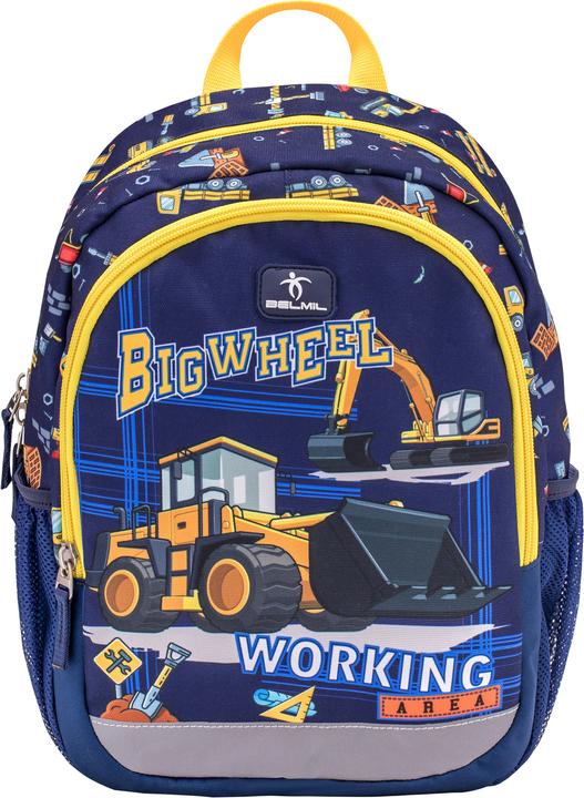 Produktbild Belmil KIDDY PLUS Kindergartenrucksack Big Wheel