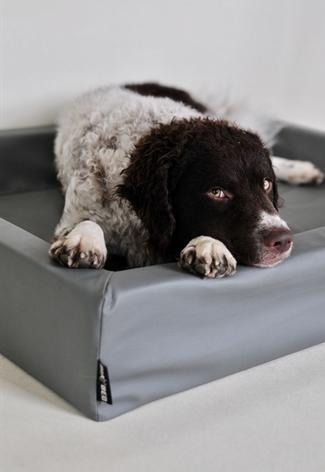 Produktbild Bia Kunstleer Hoes Hondenmand Grijs (Hund)