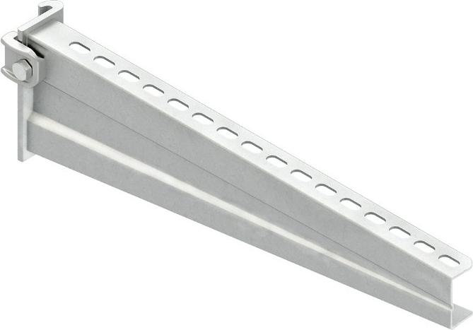 Actual product image Niedax NIE KTTS500 outrigger heavy 150x530mm 5,0 kN with pre-mounted clamp