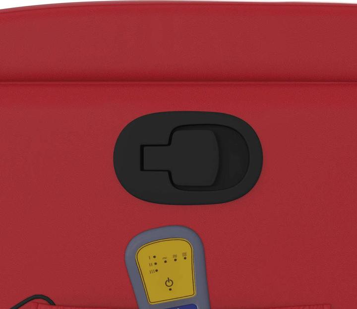 Produktbild VidaXL Massagesessel Rot Kunstleder,Farbe: Rot,Material: Kunstleder