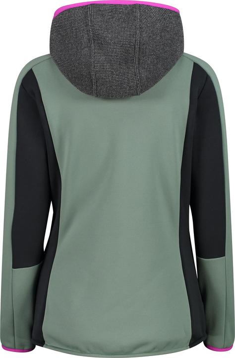 Actual product image CMP Campagnolo CMP Wooltech Hood Fleecejacke Mineral Damen (36)