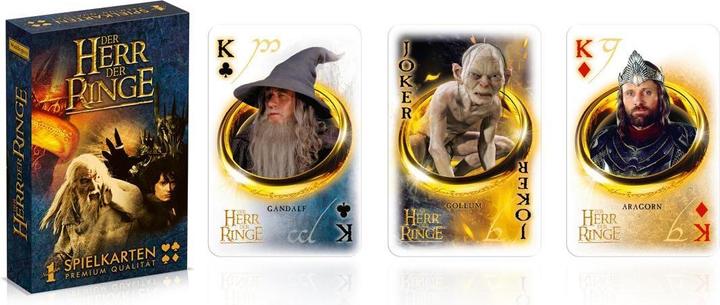 Actual product image Winning Moves Number 1 Playing Cards The Lord of the Rings (German)