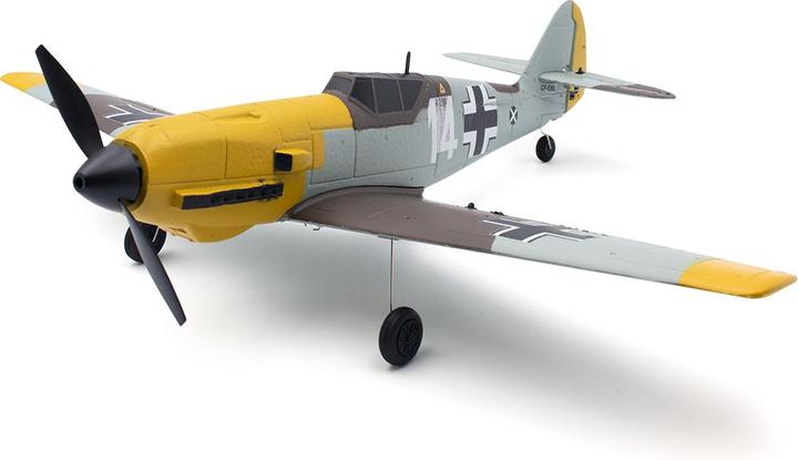 Actual product image Modster MDX PRO BF 109 450mm electric motor warbird RTF incl. 6-axis flight attitude stabilisation and (Warbird)
