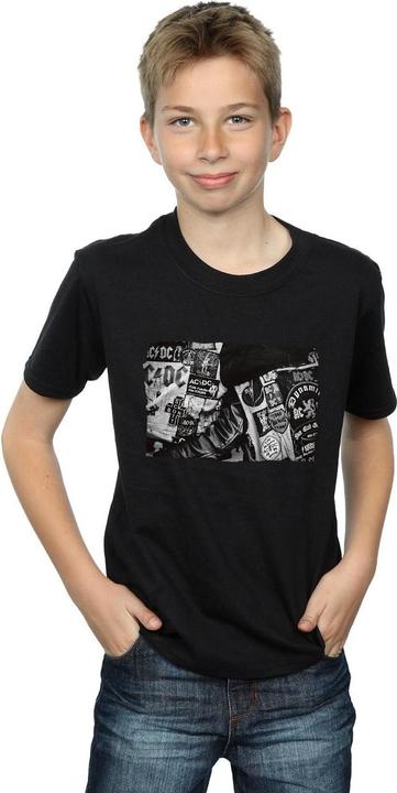 Immagine prodotto AC/DC Badges And Posters Collection Maglietta Ragazzi (152, 158)