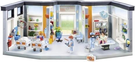 Produktbild Playmobil Krankenhaus mit Einrichtung (70191, Playmobil City Life)