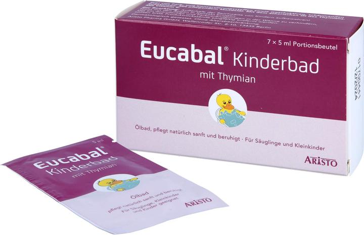Produktbild Aristo Eucabal Kinderbad mit Thymian, 7X5 ml BAD (35 ml)