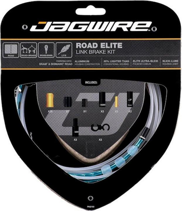 Produktbild Jagwire RCK706 Road Elite Link Brake Kit, limited celeste (Bremsset)