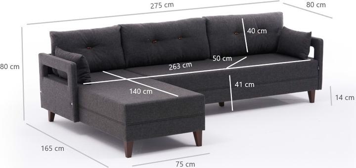 Produktbild Hanah Home Comfort (Ecksofa)