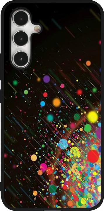 Produktbild PhoneLook Hülle Silikon schwarz Abstract Bubble Lines (Samsung Galaxy A54 5G)