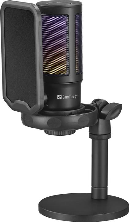 Actual product image Sandberg Streamer USB Microphone RGB