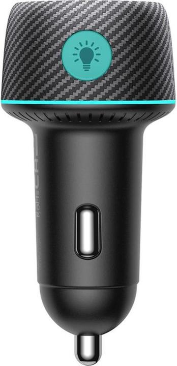Image du produit Joyroom Chargeur de voiture multi-couleurs avec USB-A+USB-C 60W - Noir