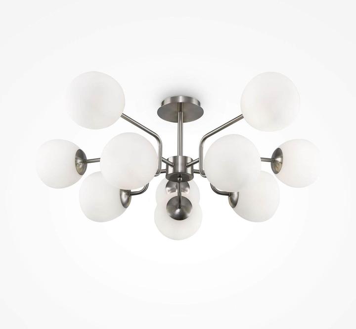 Actual product image Maytoni Erich Pendant Light, Pendant Light 10x E14 Nickel (E14)