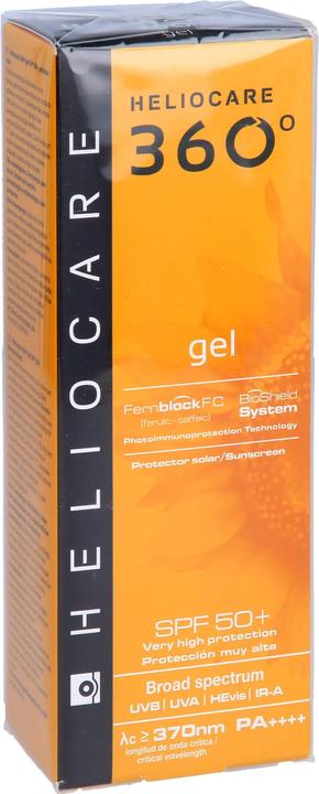 Image du produit Heliocare 360° gel SPF 50+ gel (Crème solaire, SPF 50, 50 ml)