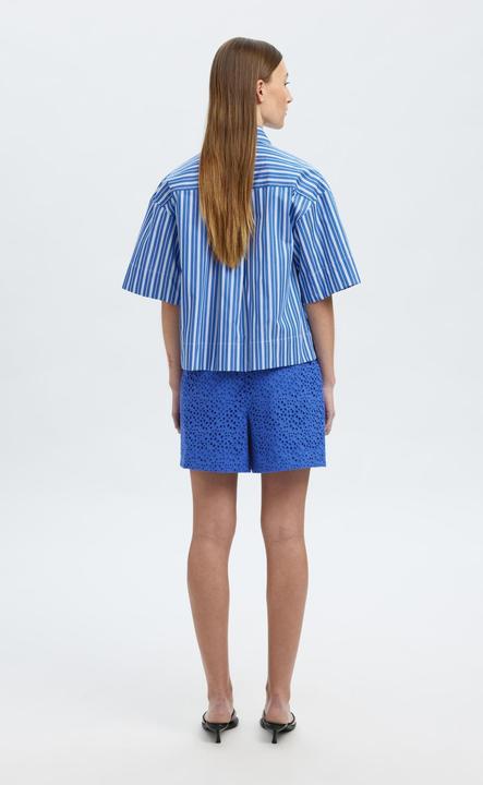 Actual product image Selected Femme Broderie Anglaise Højtaljede shorts (38)