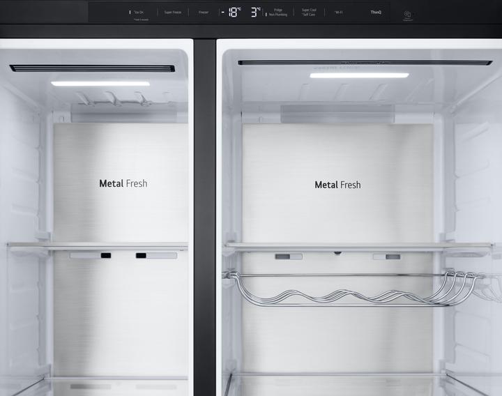 Immagine prodotto LG GSXE91EVAD Frigorifero Side-by-Side InstaView Door-in-Door, Classe D, 628L, Wi-Fi, Senza allaccio, U (628 l)