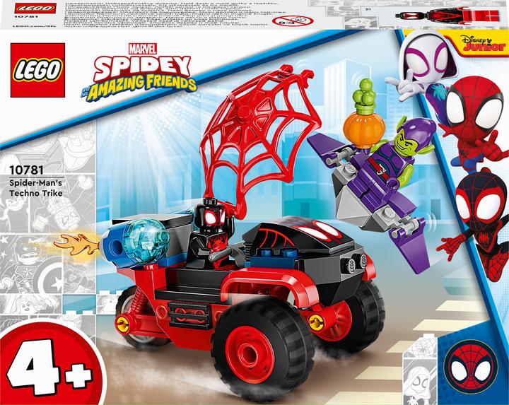 Image du produit LEGO Miles Morales : le trike techno de Spider-Man (10781, LEGO Marvel)