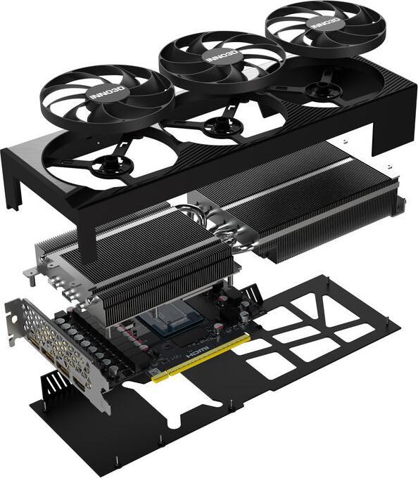Produktbild Inno3D GeForce RTX 5080 X3 OC, 16384 MB GDDR7 (16.38 GB)