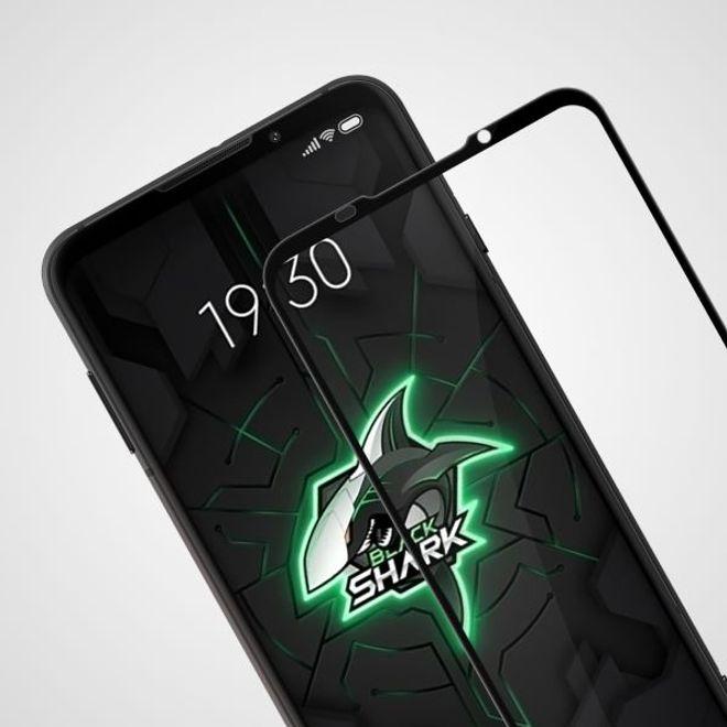 Actual product image Nillkin CP+ Pro protective glass screen protector (1 Piece, Xiaomi Black Shark 3)