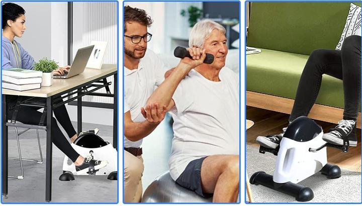 Produktbild Stride Mini Hometrainer Arm und Bein Pedal mit Display