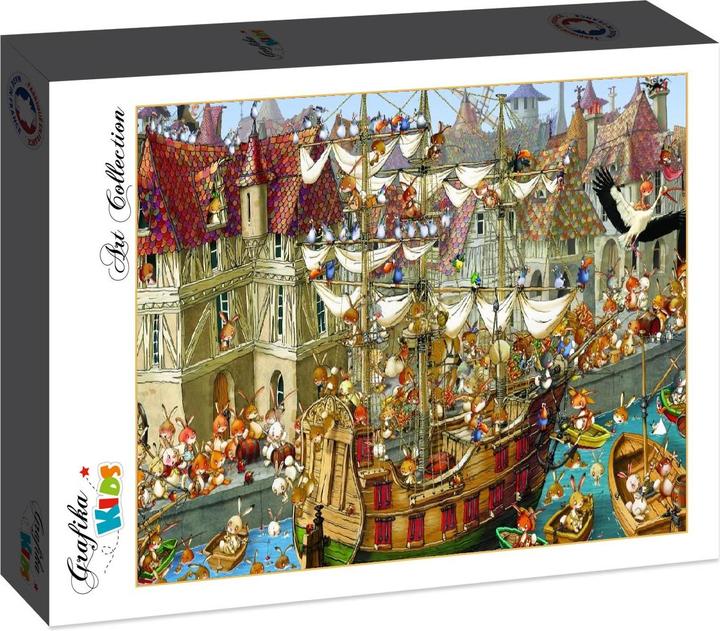 Actual product image Grafika Kids François Ruyer: Rabbits! (24 pieces)