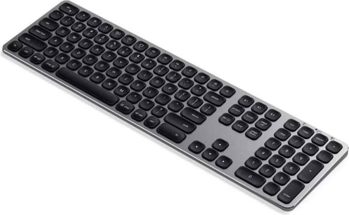 Produktbild Satechi ST-AMBKM keyboard Bluetooth QWERTY US International Black, Grey (Eng. Int., Kabellos)